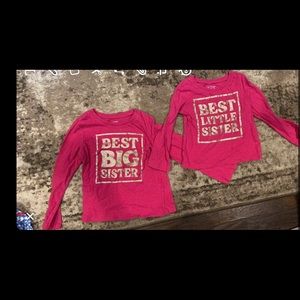 Big and little sister shirts!